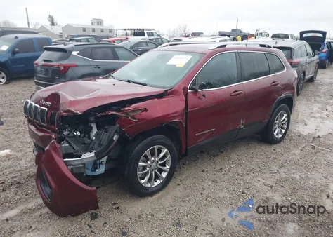 2021 Jeep Cherokee Latitude Lux 4X4 из США, поврежденный, VIN 1C4PJMMX1MD128837